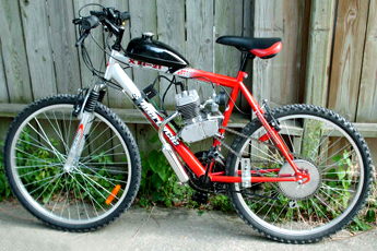 motorized mountain bike kit